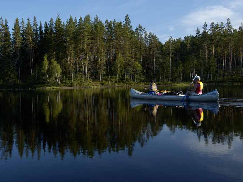 Canoe Tours on Svartalven