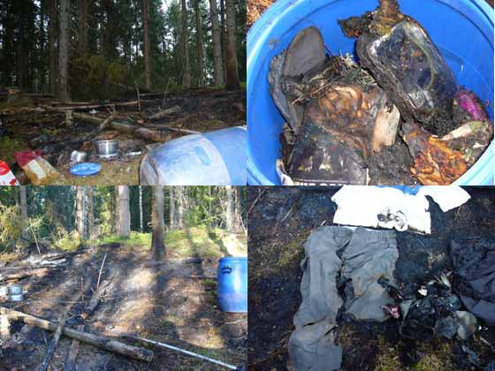 Risks and dangers with fires when wild camping