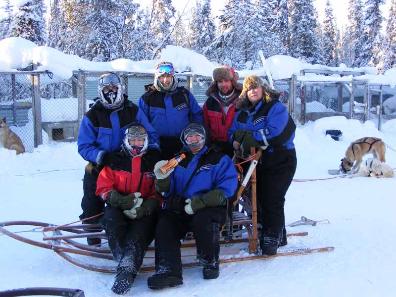 One-day and Overnight Husky Tours in Kiruna