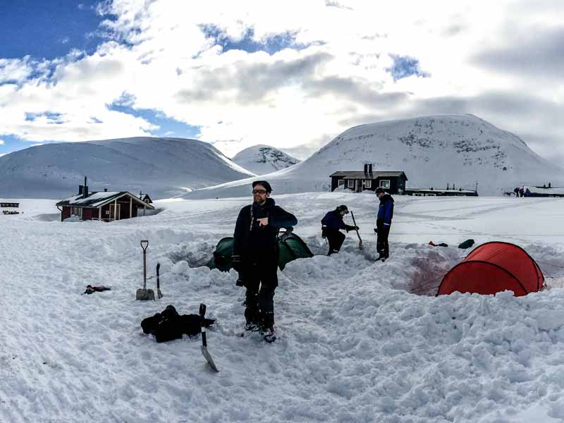 Dog Sledding and Winter Camping on the King's Trail