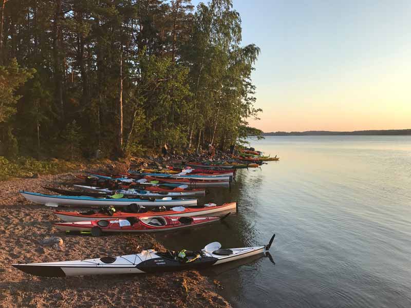 Self-guided Sea Kayaking in St Anna and Gryt