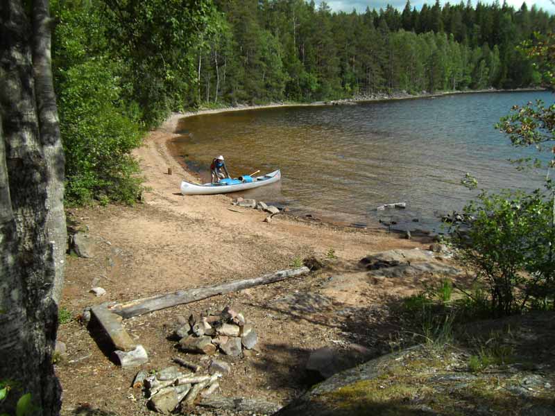 Canoeing in Dalsland's Lake District