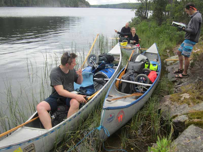 Equipment included for your canoe tour