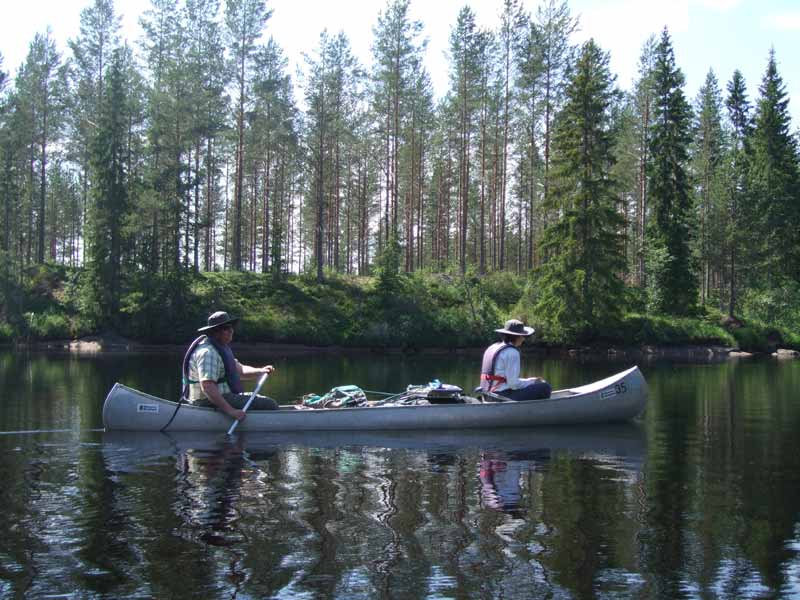 Canoe Tours on Svartäven
