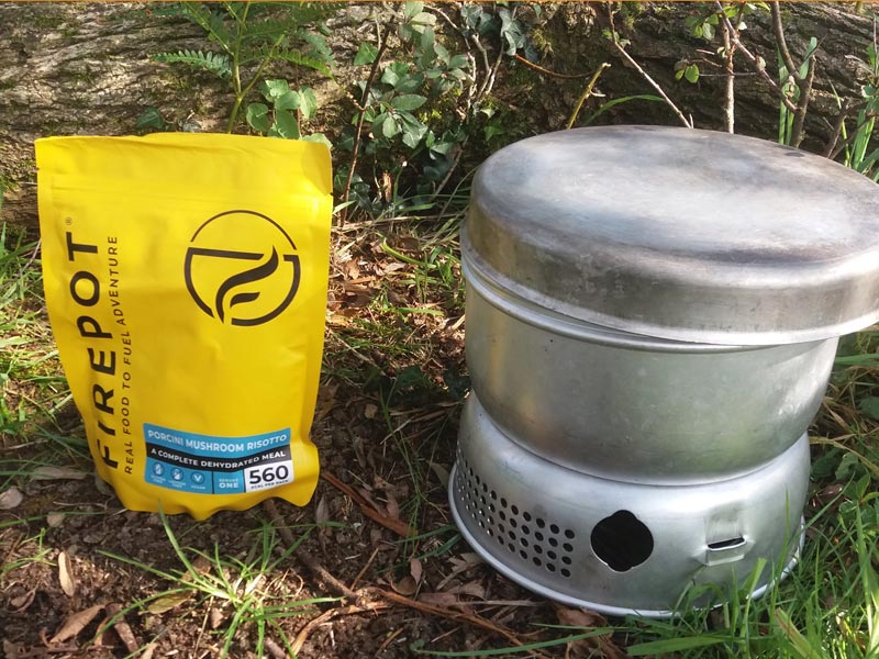 Review of Firepot dehydrated meals for outdoor adventures. Photo: Nature Travels.