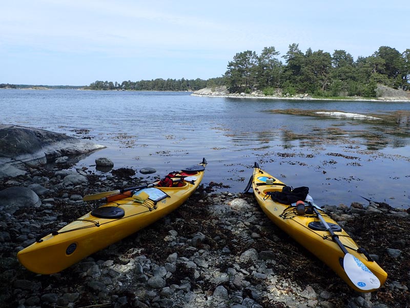 Self-guided Sea Kayaking in the Stockholm Archipelago. Photo: Nature Travels.