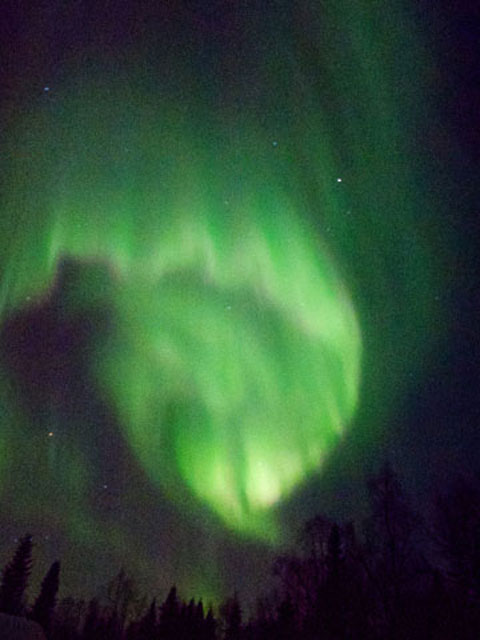 The Northern Lights. Photo: Ben Roberts.