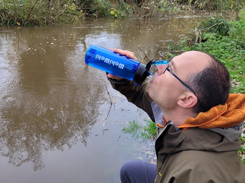 Review of Waki Waki Personal Travel Water Filters. Photo: Nature Travels.