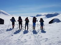 Why Ski Touring Is The New Hiking. Photo: Catherine Kelham.