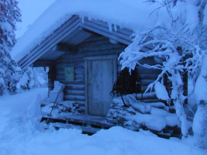 Our first cabin. Photo: Nature Travels.