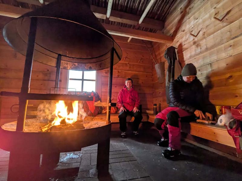 The Variety and Beauty of Snowshoeing in Finnish Lapland. Photo: Christine Hogben.