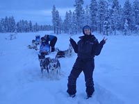 A trip report from Northern Lights Dog Sledding in Lapland. Photo: Nature Travels.