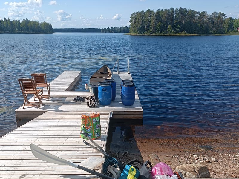 Canoeing and Kayaking on the Tar Route in Eastern Finland. Photo: Binyamin Farber
