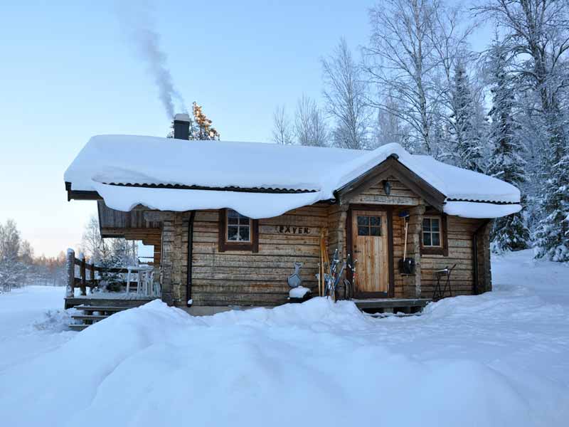Winter Log Cabin Escape In Varmland Nature Travels