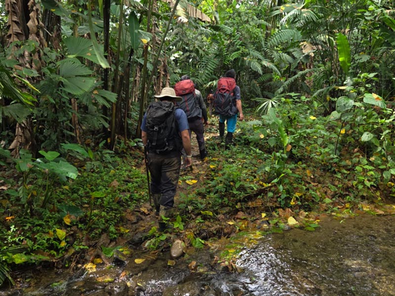 On patrol in the Bosque de las Madres Biological Corridor, Costa Rica