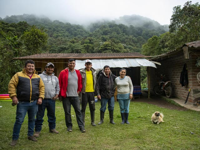 Team of forest guards, Ecuador