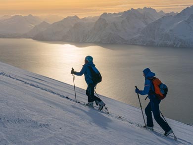 Alpine Ski Touring. Photo: LOC