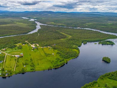 Hike, Bike and Paddle Adventure in Swedish Lapland