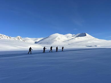 Ski Touring on the Troll Trail in Rondane