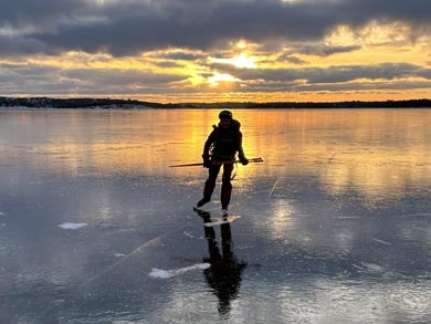 Discover Natural Ice Skating