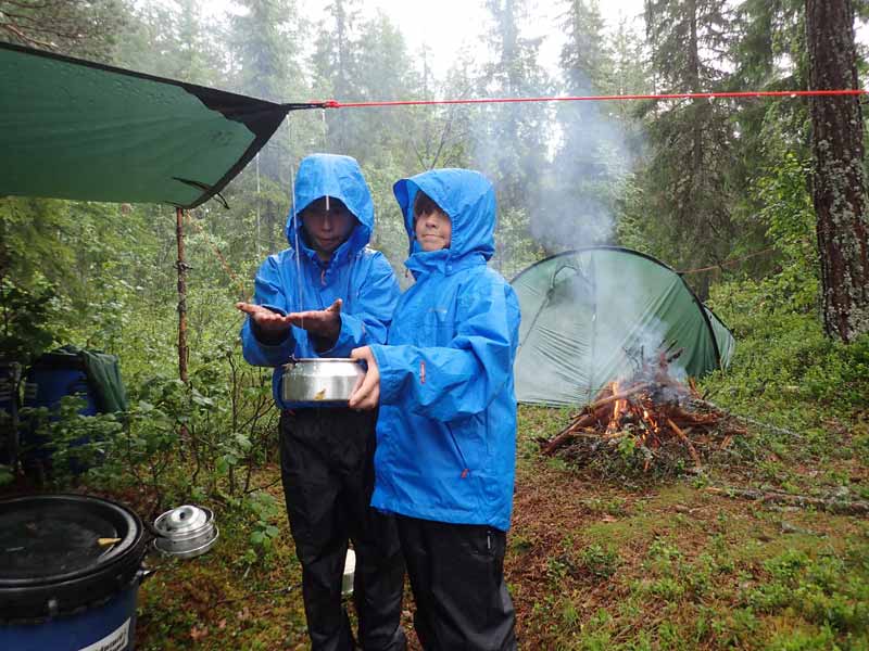 Making the most of the rain on your tour