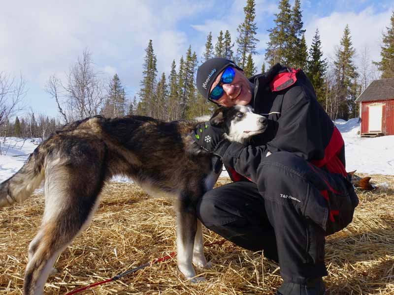 Specialist outer clothing for dog sledding is included for the majority of tours
