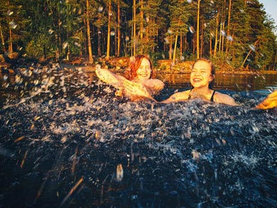 The tour offers many opportunities for wild swimming | Photo: AKA