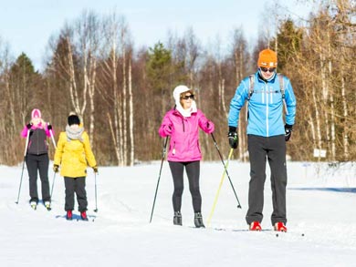 Cross Country Skiing in Eastern Finland | Photo: AKA