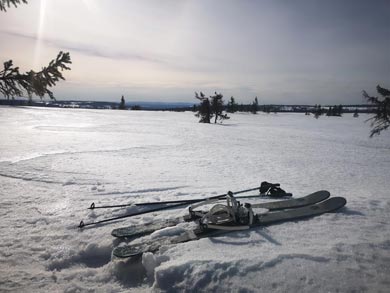 Backcountry ski equipment | Photo: ET