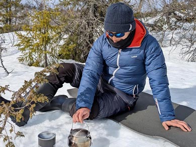 Taking a break | Photo: Ingvar Stepanyan (@RReverser)