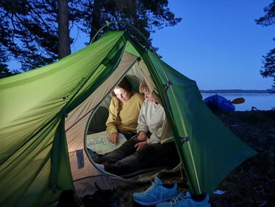 Wild camping during the tour | Photo: ET