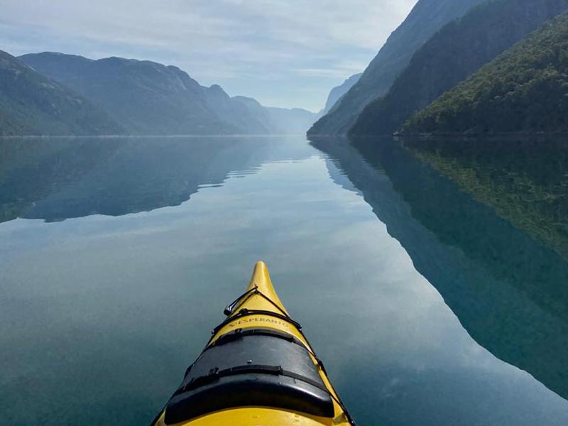 Self-guided Kayaking in Lysefjord