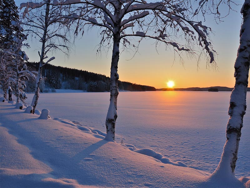 Winter sunset | Photo: Caroline Bennett