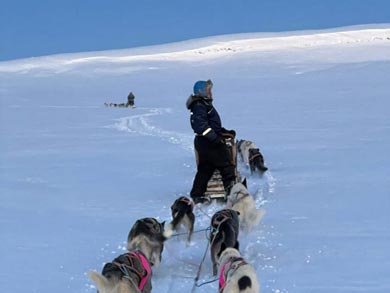Husky Sledding and Northern Lights on the Finnmark Plateau | Photo: GH