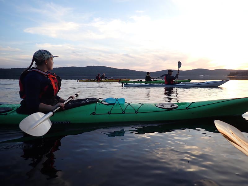 Self-guided Kayaking on the Ångerman River