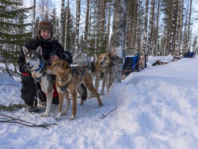 Husky, Ski and Snowshoe Week in Southern Lapland | Photo: HT
