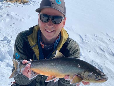 Ice fishing is an optional activity during the week | Photo: KST