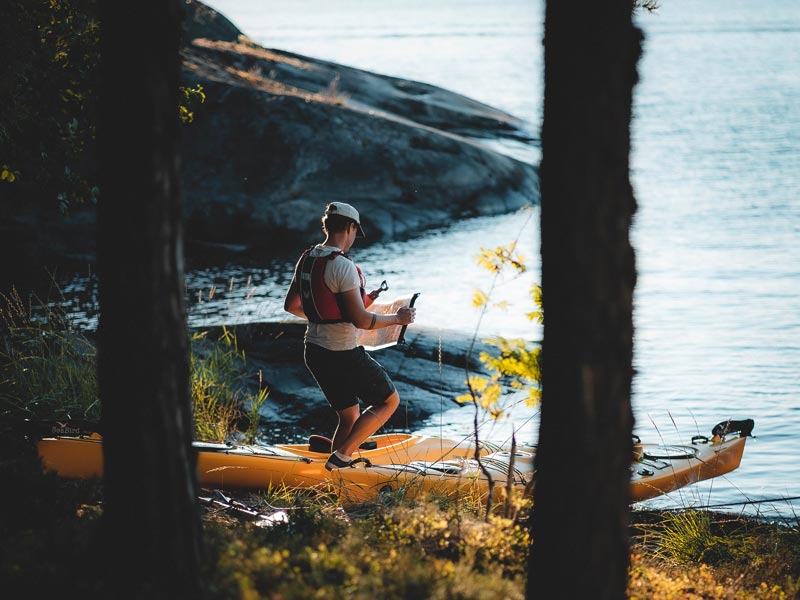 Self-guided Sea Kayaking in the Stockholm Archipelago