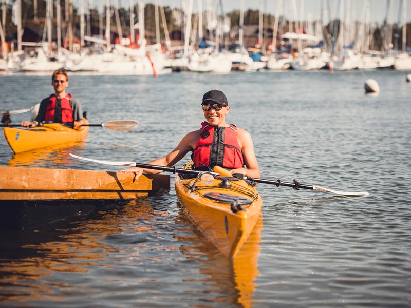 Self-guided Sea Kayaking in the Stockholm Archipelago