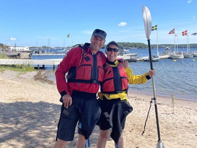Guided Sea Kayaking in the Stockholm Archipelago | Photo: Jo O'Hara