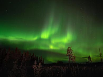 Northern Lights during the tour | Photo: LND