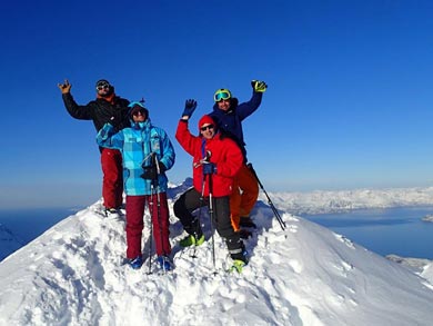 Alpine Ski Touring in Lyngen | Photo: LOC