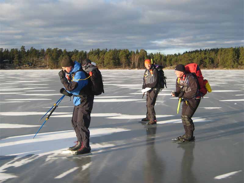 Ice Skating on Natural Ice