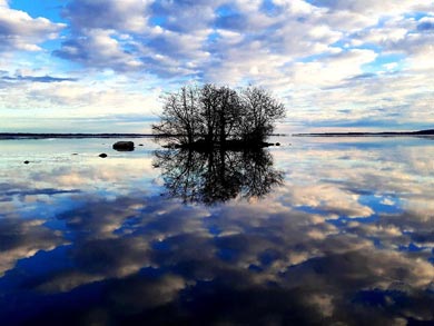Island in the ice | Photo: J. Savelid