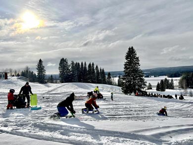 Tobogganing | Photo: NOH