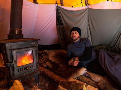 Option 2 - Lávvu | Photo: Corey Muntz