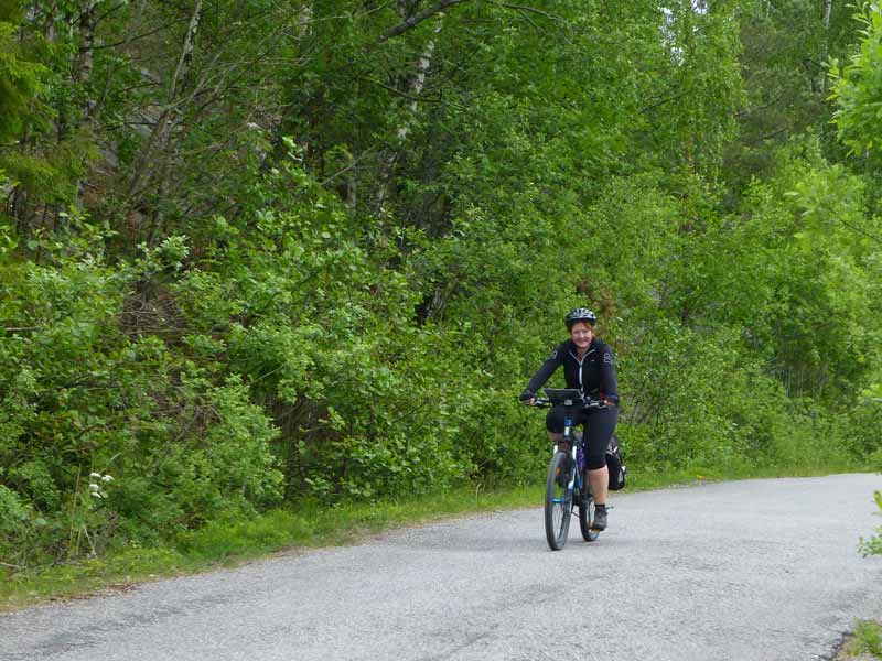Cycling in the Stockholm Archipelago
