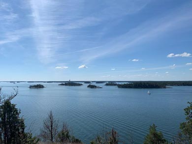 The Br&aring;viken trail section offers wonderful views over the archipelago | Photo: NT