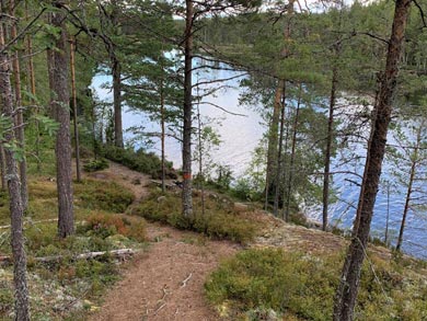 The hiking can be challenging at times, with mixed terrain | Photo: NT