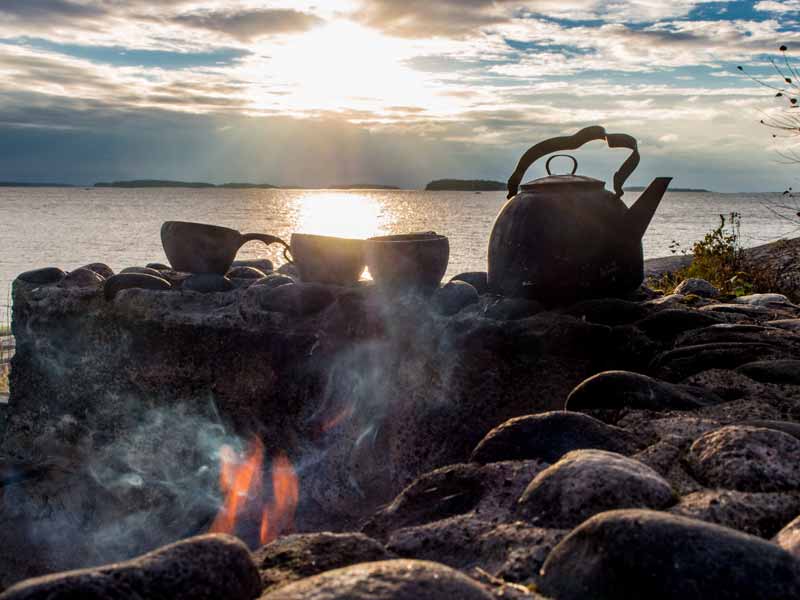 Camping in the Helsinki Archipelago